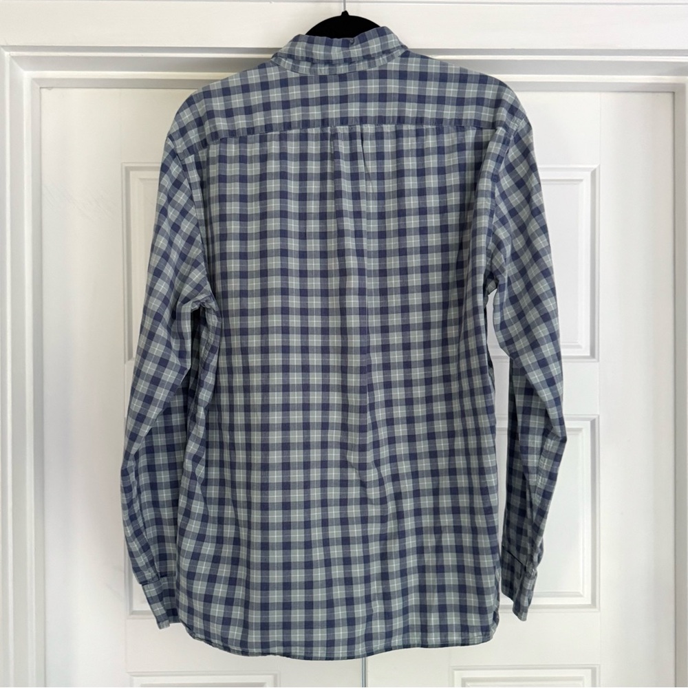 J. Crew Slim 100% Cotton Plaid Button Down Shirt, Large - Picture 3 of 6